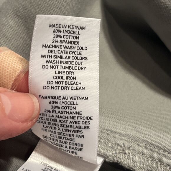 Rhone Everyday Twill Five Pocket Pant Griffin Gray 28W Slim Straight Stretch - Picture 9 of 9